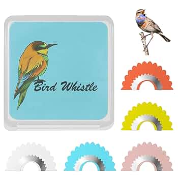 5PCS Bird Whistle - Novelty Magic Fun Bird Caller Fun Bird Caller Tongue Whistle Whistle Warbler Original Magic Tweeting Noisemaker Toys Tricks Gag Funny Gifts