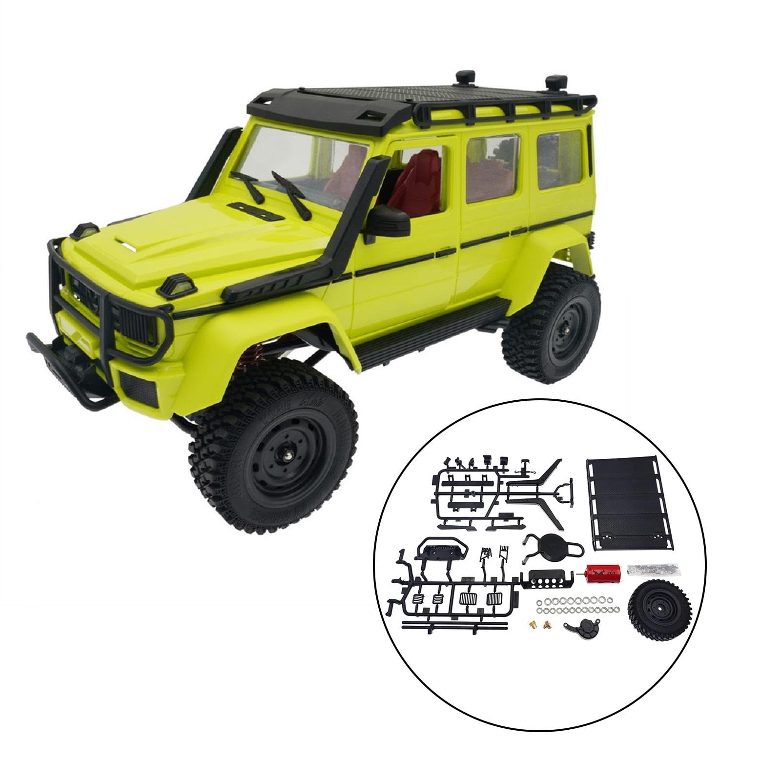Amazon | Luzhengyang MN86 1:12スケール RCクローラーキットの強化