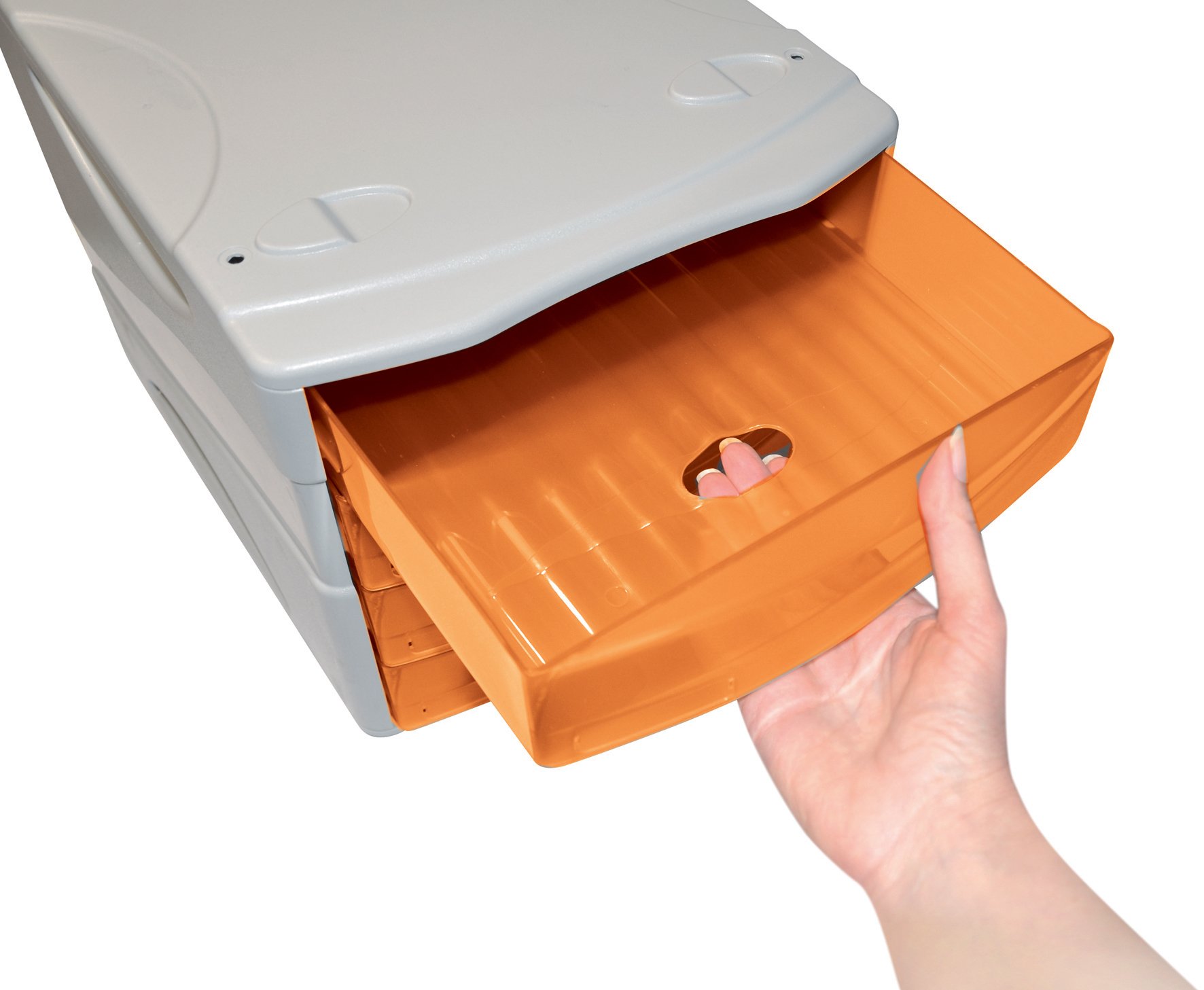 Arda TR15P4PAR Cassettiera, Arancio