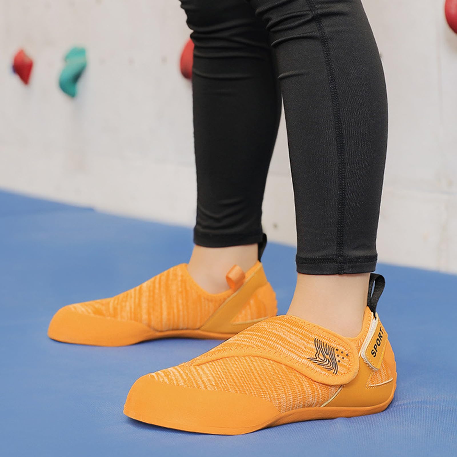 Scarpe Arrampicata per Principianti,Scarpe da Allenamento per Il Bouldering,Scarpette da Arrampicata per Adolescenti,Traspirante,Leggere,per l'arrampicata Indoor