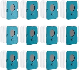 Pack of 12 Vacuum Cleaner Bags for Samsung Bespoke Jet VCA-ADB95, Dust Filter Bags for Samsung Bespoke Jet-Clean Vacuum Cleaner Bags Replacement Parts, Cordless Rod Vacuum Cleaner Accessories