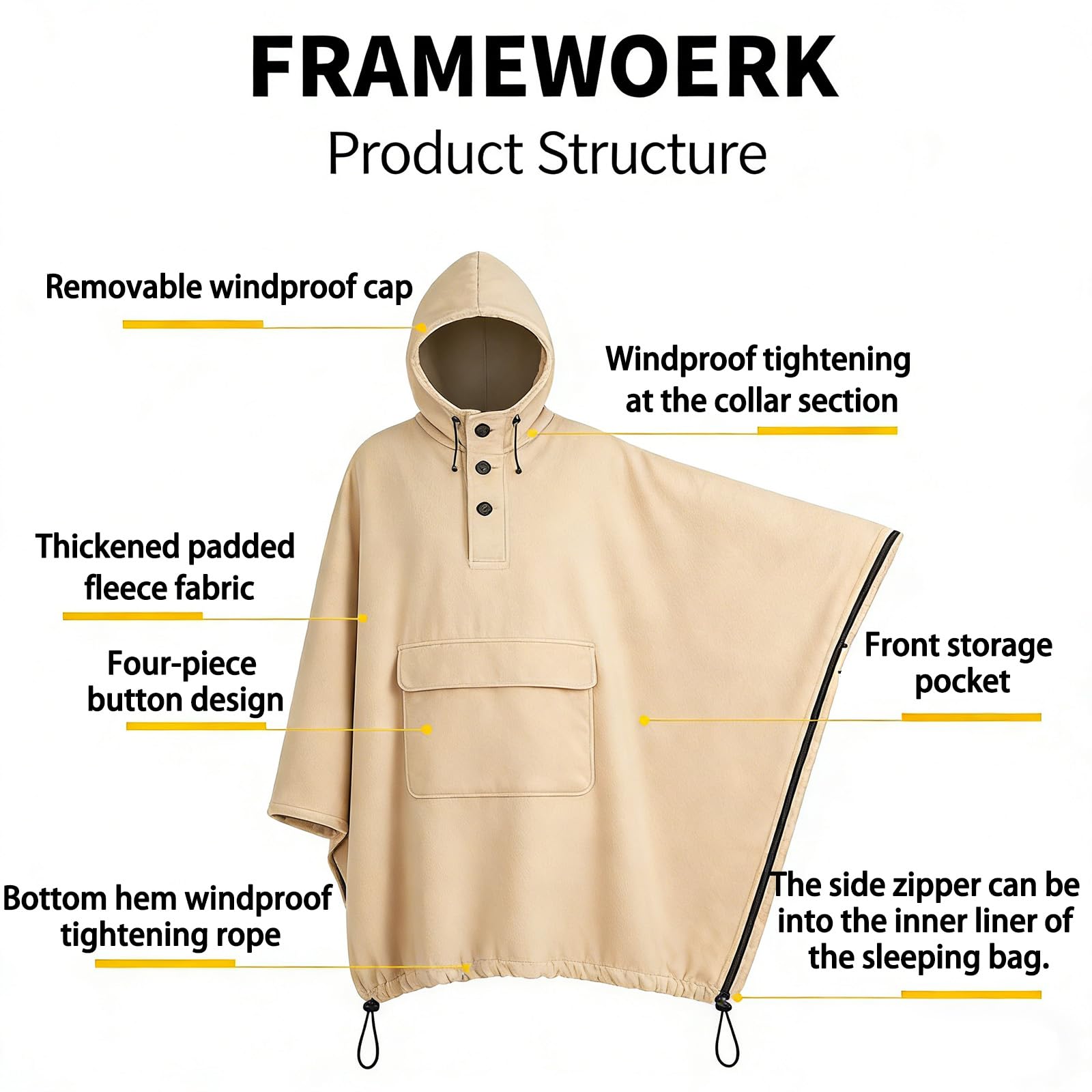 Tragbarer Schlafsack für Notfälle, Ruhetasche, geeignet für Outdoor Überleben, zusammenklappbar, praktisch, isoliert, Thermoschutz, umwandelbar