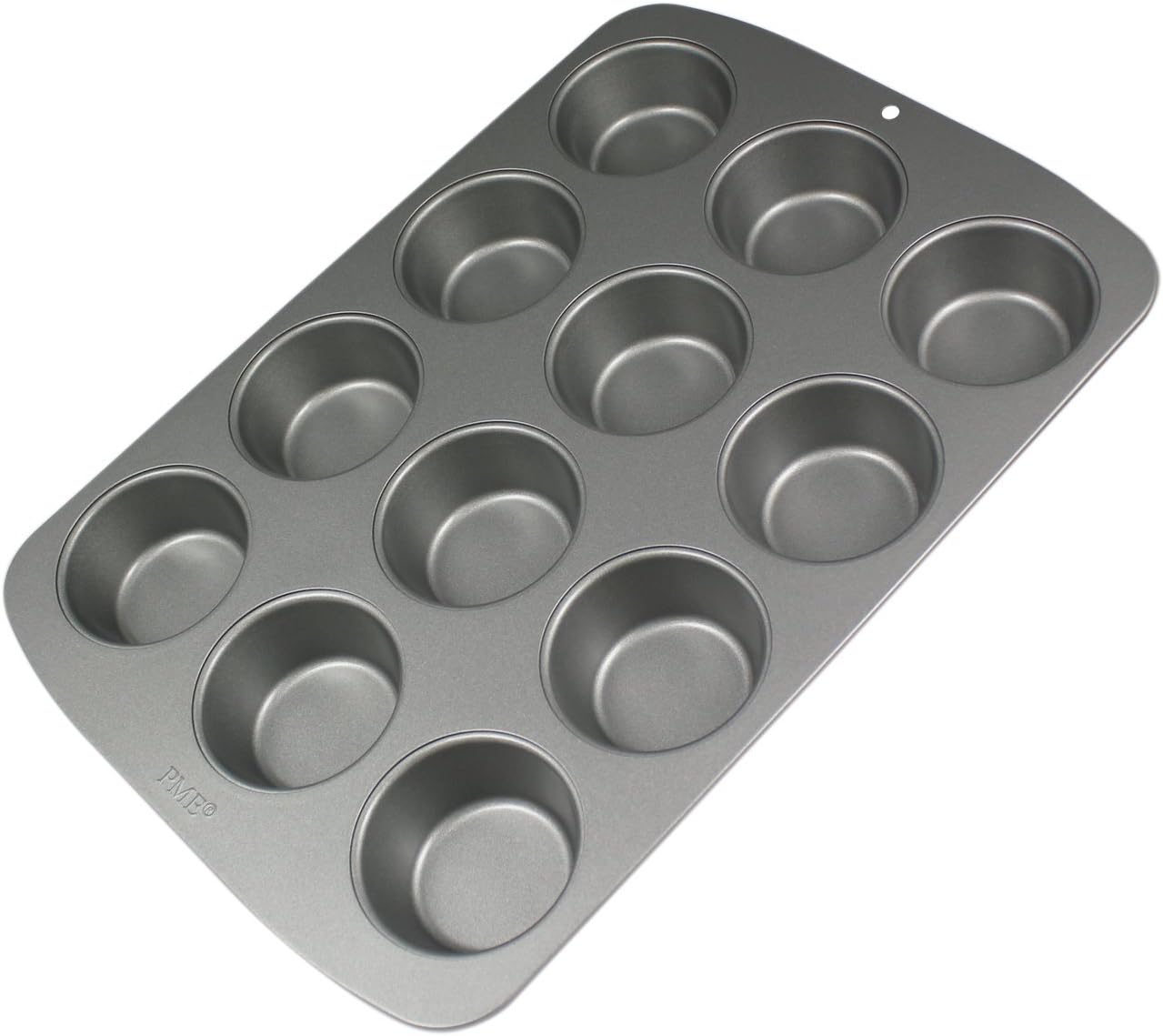 PME Carbon Steel Non-Stick 6 Cup Large Muffin Pan