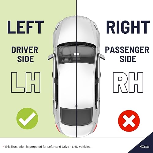 Miniatura 9 de Spieg Reemplazo del espejo lateral del conductor para Freightliner Mercedes Sprinter 2019-2021 con calefacción eléctrica con monitoreo de punto