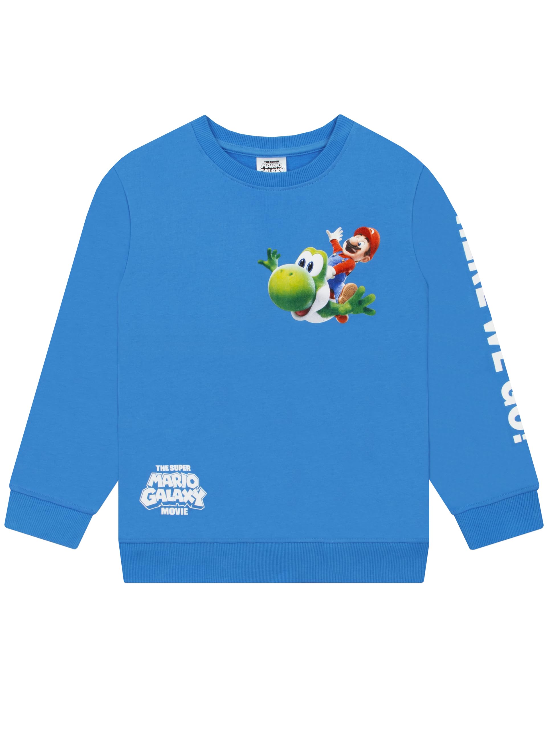 Super Mario Galaxy Movie Sweatshirt Jungen, Mario Galaxy Mario Film Pullover Für Jungen, Sweatshirt Für Kinder