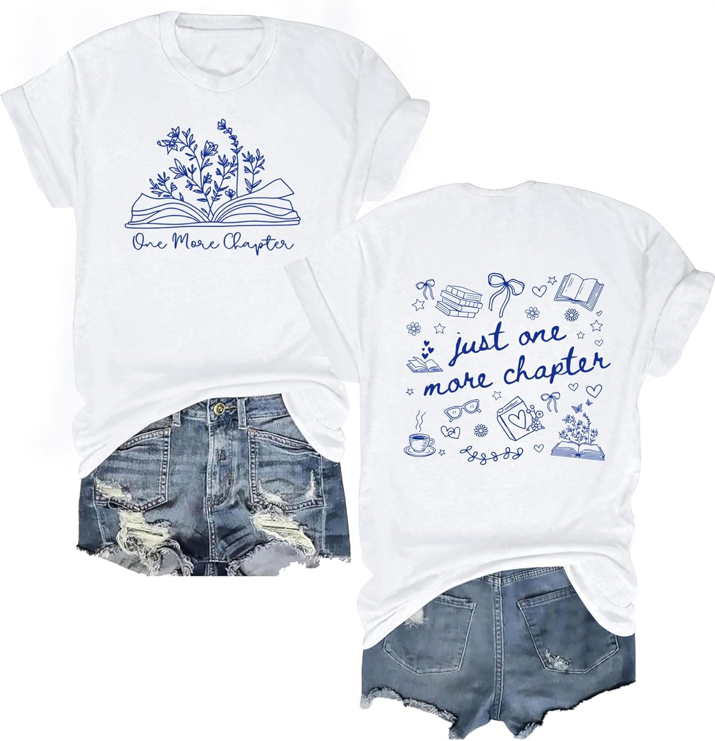 Book Shirts for Women Reading Shirt Letter Print Book Lover Short Sleeve Tees