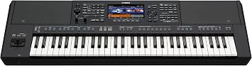 Yamaha 61-Key Arranger Keyboard, Multiple Styles and Voices, Assignable Live Control Knobs PSRSX720+