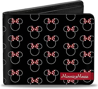 Buckle-Down - Cartera Bi-Fold - Hebilla De La PU Bifold Wallet - 100