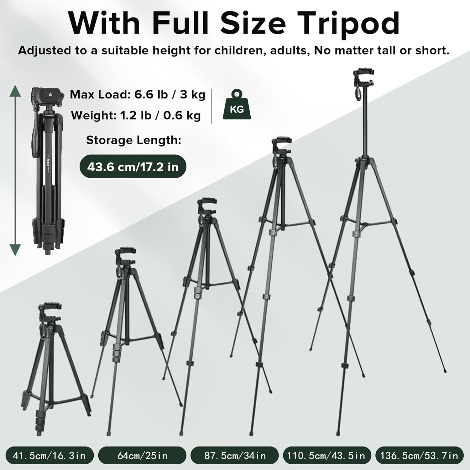 Spotting Scope, URBANCOAST 25-65x75mm Spotting Scopes with Full Size Tripod, Carrying Bag, and Scope Phone Adapter - Ideal for Bird Watching