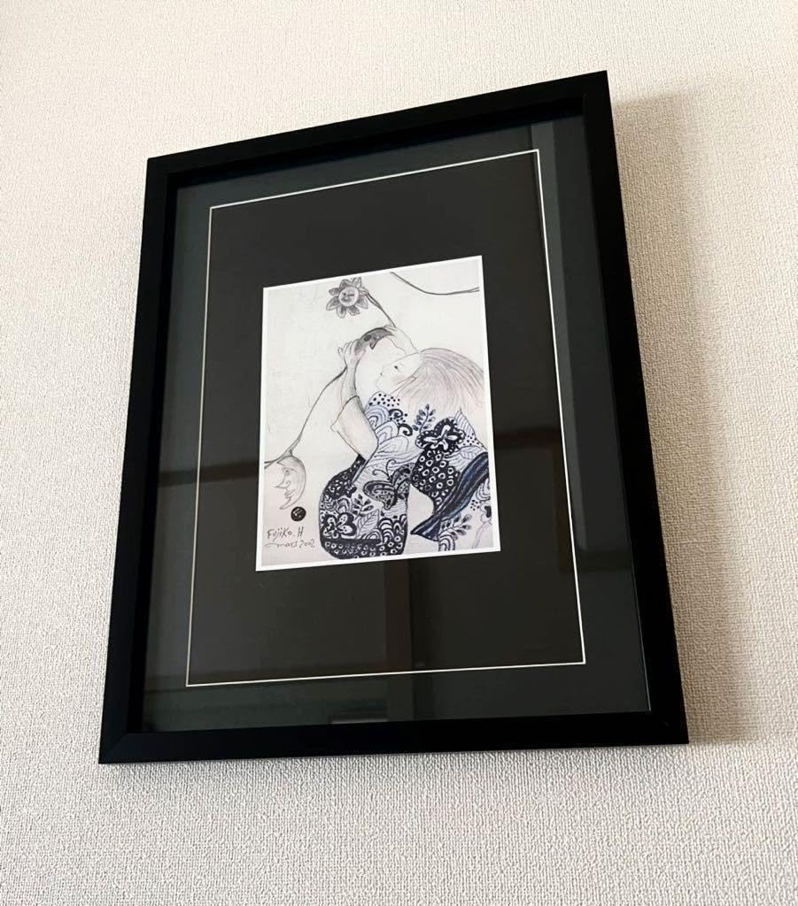 Amazon.co.jp: フジ子ヘミング 絵柄22種展開「夏の夕」印刷物 絵