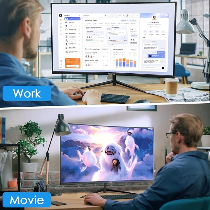 Monitor Curvo 27 Pulgadas FHD 75Hz VA con Soporte VESA miniatura 8