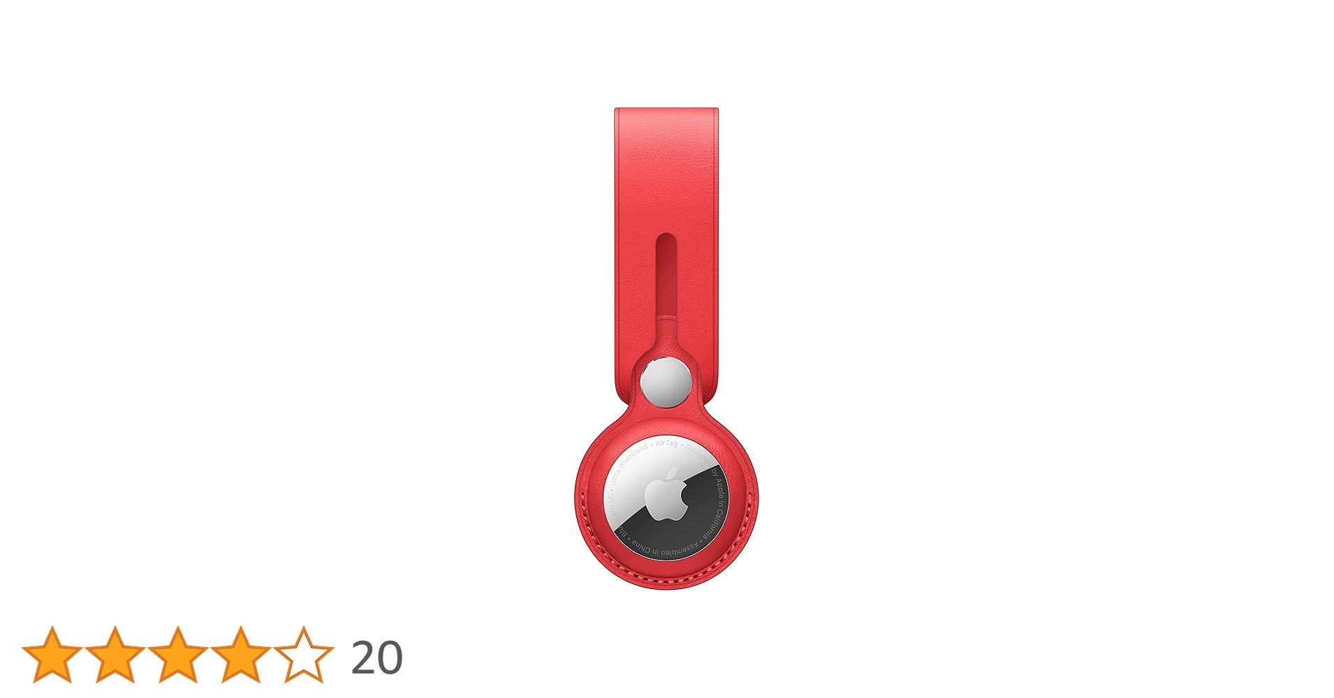 Amazon.co.jp: Apple AirTagレザーループ - (PRODUCT)RED : ホビー