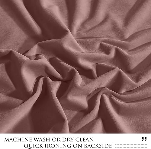 Miniatura 156 de StangH Cortinas verdes de terciopelo, cortinas extralargas para oscurecer la habitación del dormitorio, cortinas para sala de estar, cortina Verde