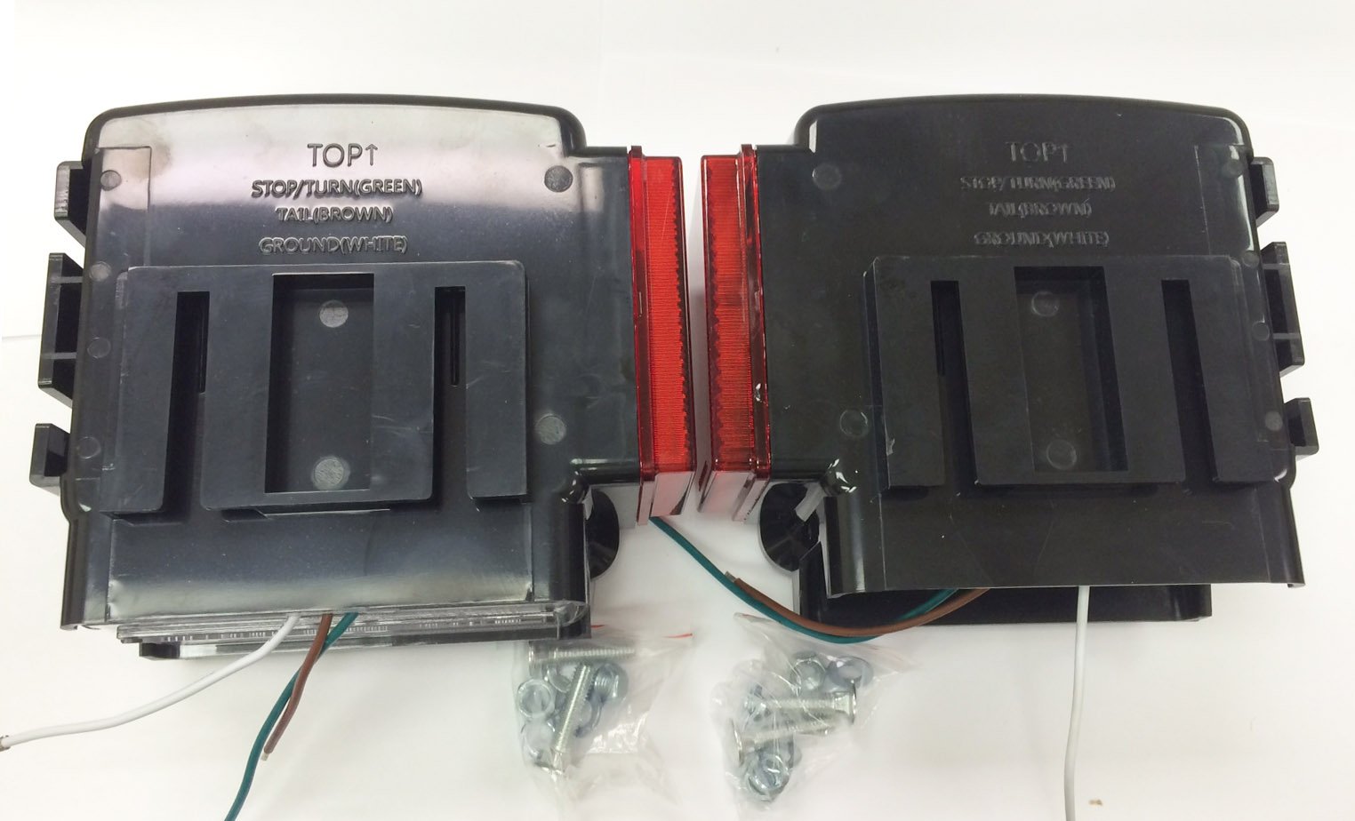 LIBRA Trailer LED Submersible Square Tail/Side Light Kit for Under 80