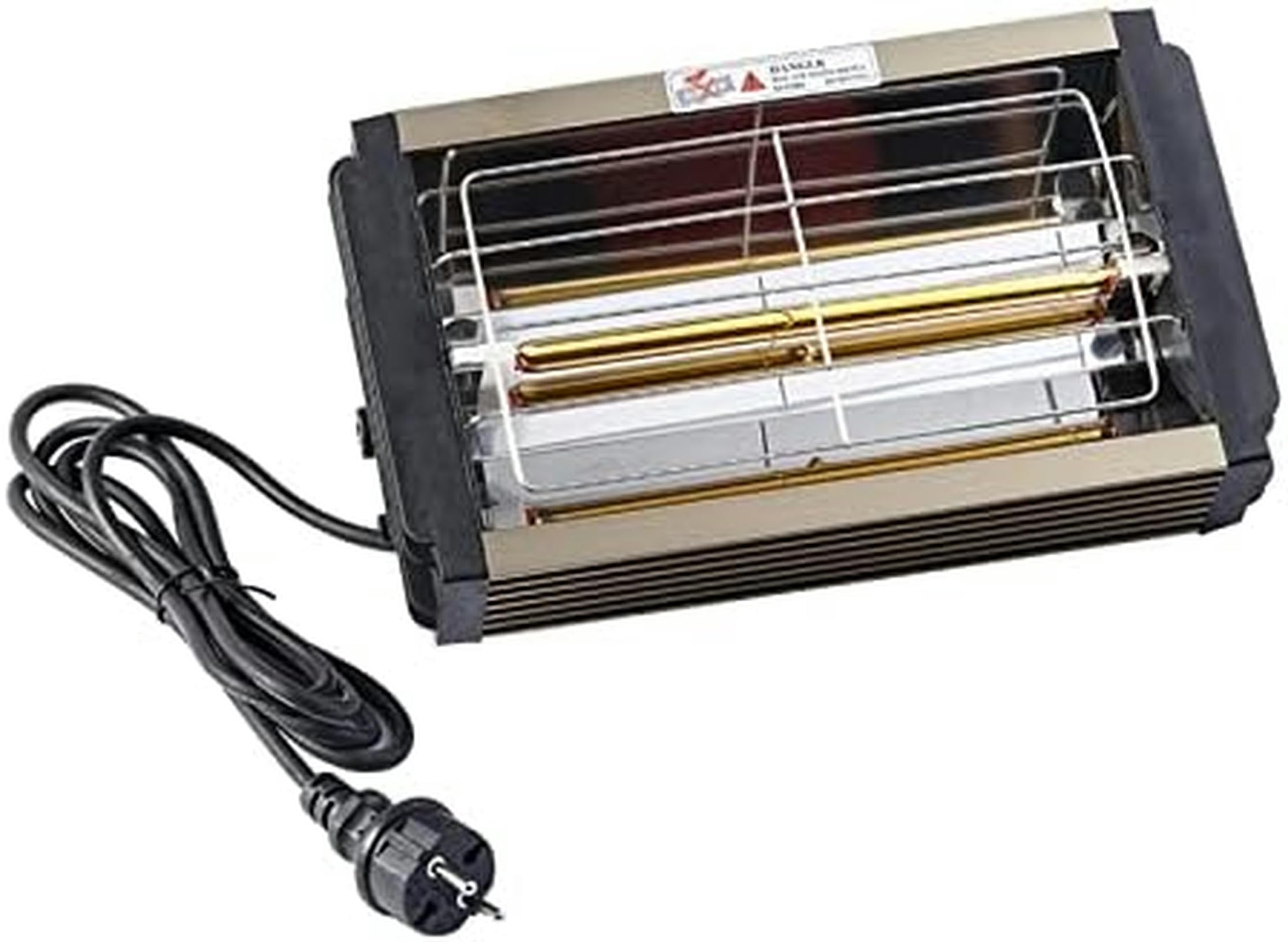 Lampe infrarouge 1000W pour peinture carrosserie portable et chauffage précis