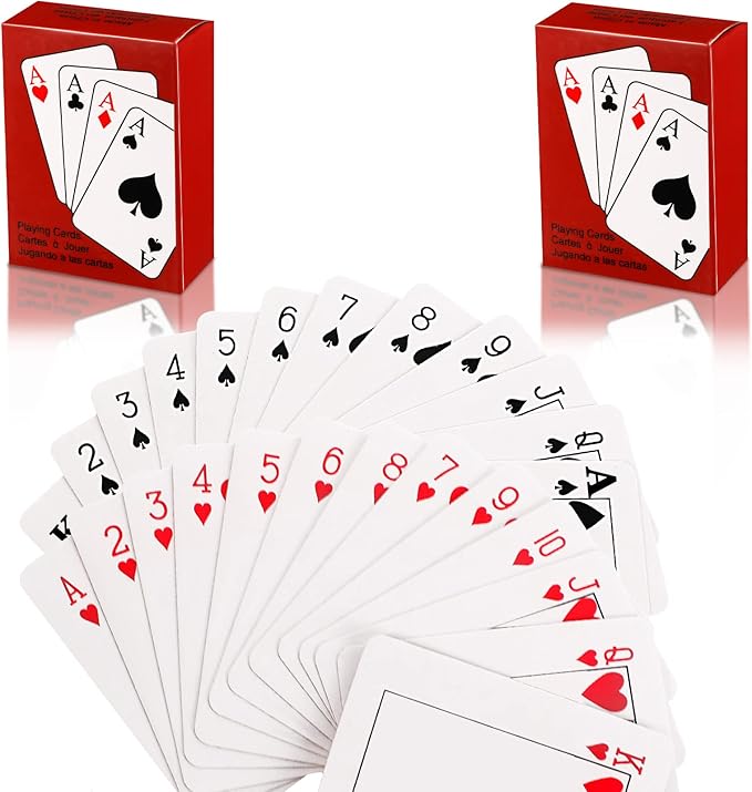 2 Decks of Playing Cards Mini Playing Cards Small Playing