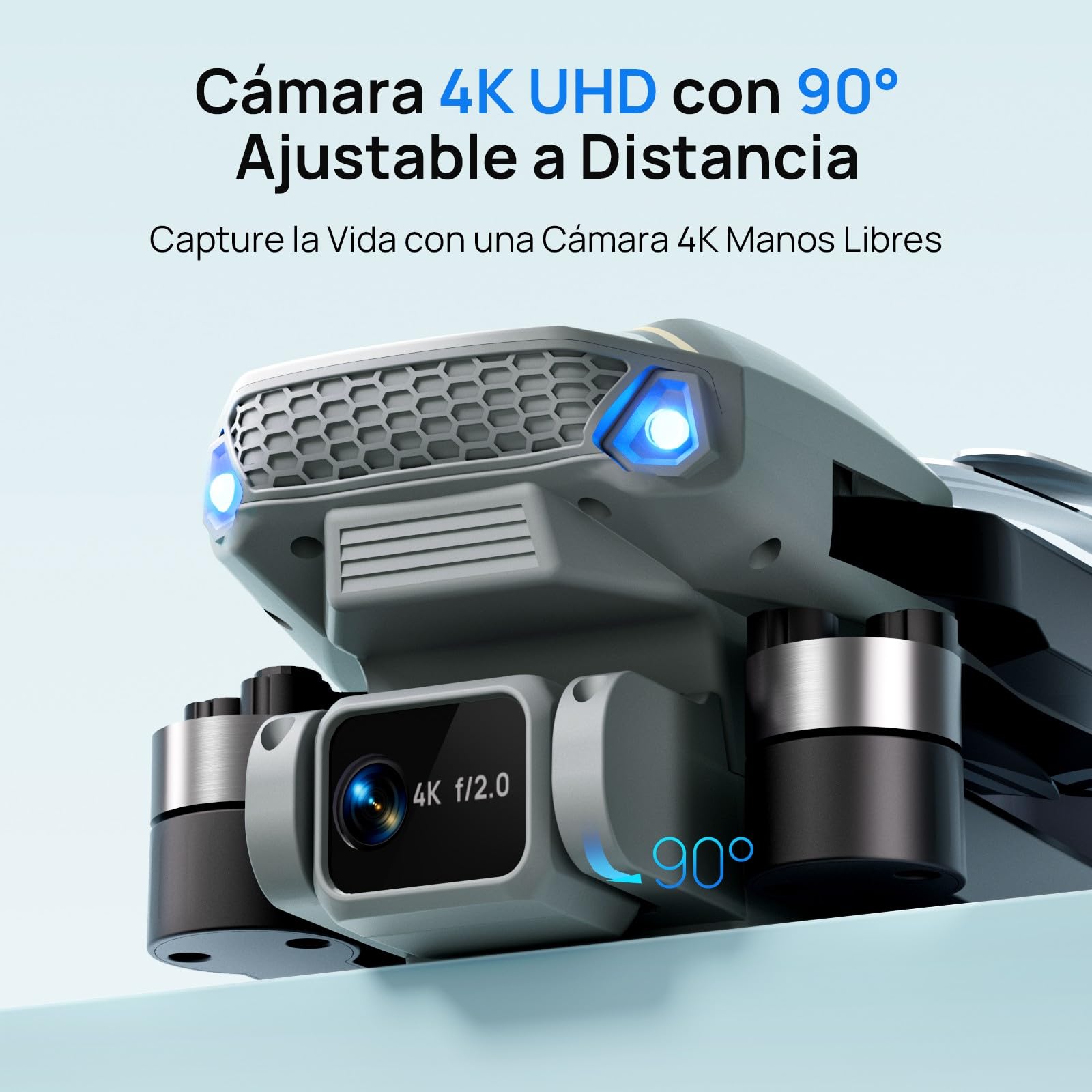 Ameta Drones con Camara 4K para Adultos, S20 Lite Dron para Niños Motor Brushless, Mini Drone FPV con 36min de Vuelo/Altitud Retención/Vuelo Círculo, Juguetes Regalo para Niños, Menos de 249g