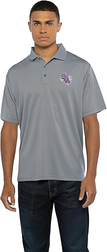 Miniatura 180 de Vantage Apparel NCAA Mens Men's Collegiate Polyester Mesh Team Icon Polo