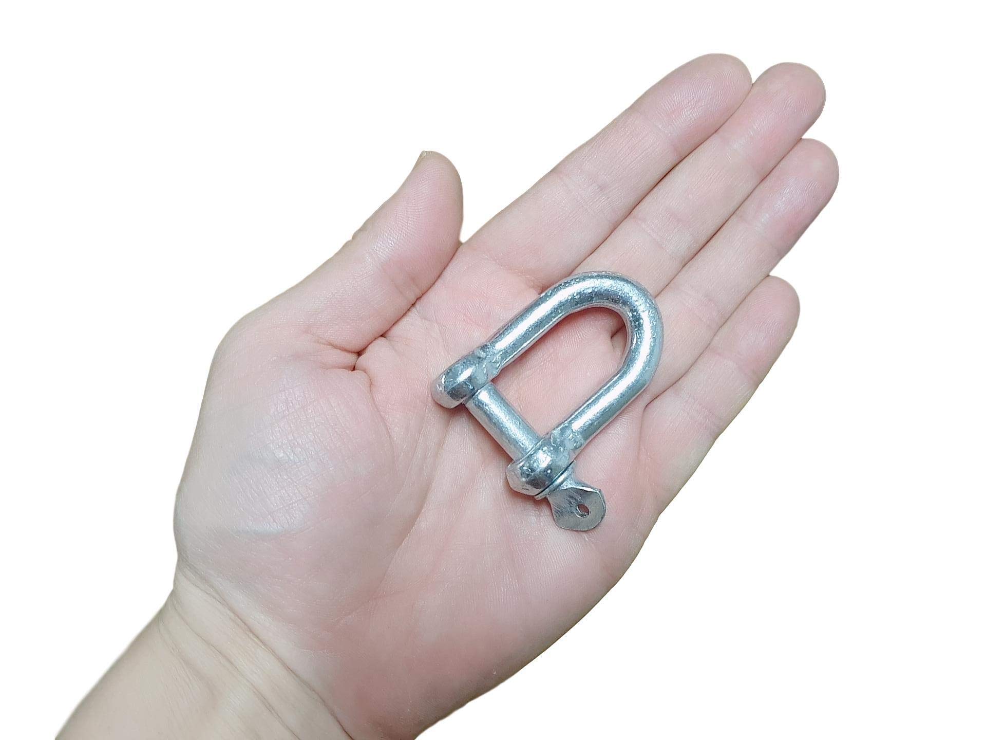 Grilli In Acciaio Inox Per Carichi Pesanti - Forma A D, Da 4-10mm, Per Argani E Trasporti - Foto 3