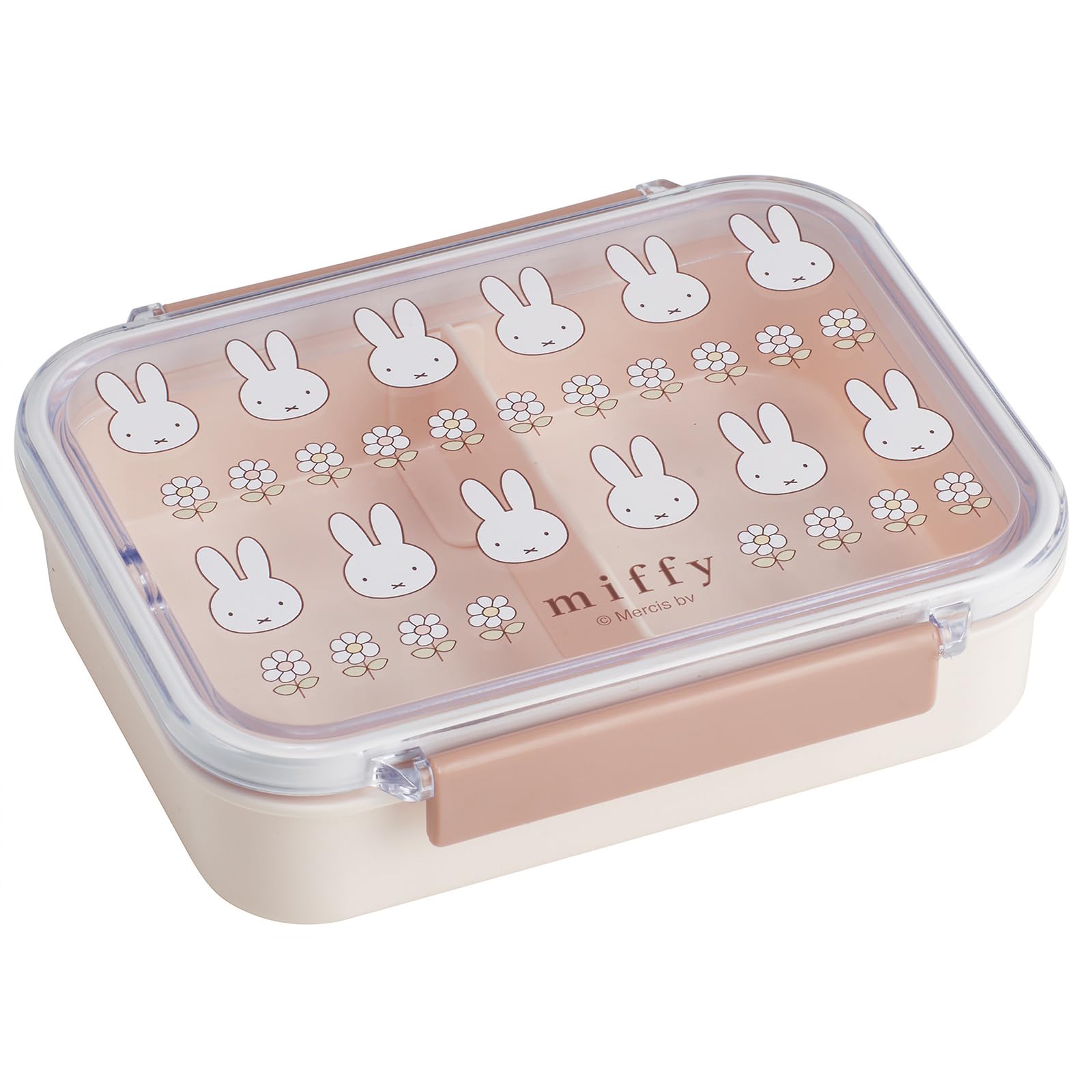 Skater PM4CA-A Storage Container, Miffy 18.4 fl oz (550 ml), Side Dish Container, Dishwasher Safe, Made in Japan