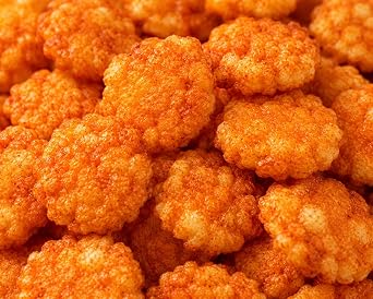 Hides Fine Foods - Chilli Rice Crackers 1kg - Suitable for Vegetarians - GMO Free - Snacking - Hot Fried Chilli Cracker - Bar Snack - Perfect for Parties