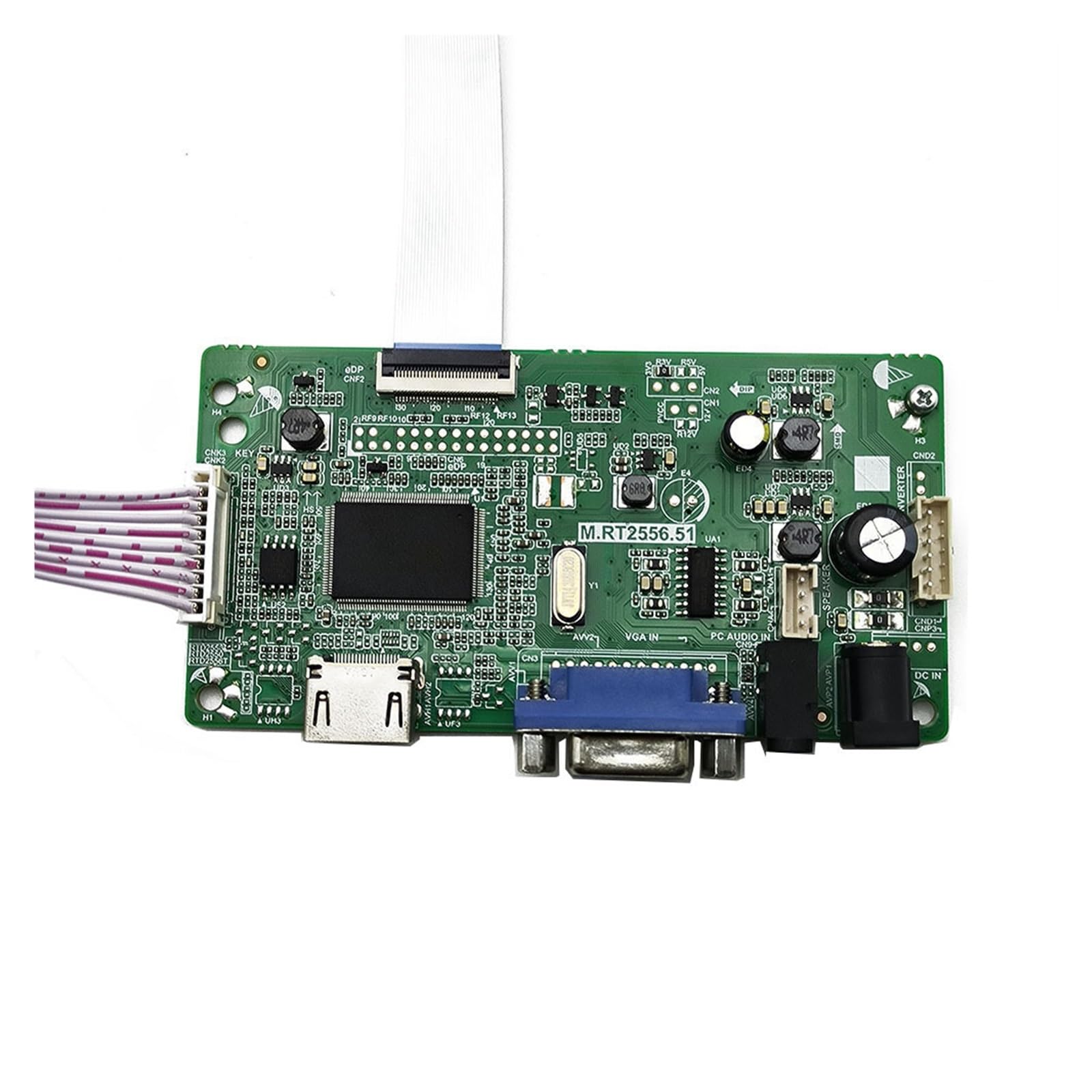 Scheda Driver EDP For NT156WHM‑N32 Con Porte HDMI VGA | Kit monitor NT156WHM‑N34 N42, scheda controller schermo LCD‑LED(NT156WHM-N32)