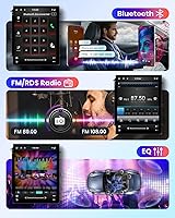 Vista 4 de Radio de coche Android 13 4G + 64G para Ford Focus 2012-2018, Rimoody Car Stereo Wireless Carplay Android auto GPS 5G-WiFi Mirror Link 9.7 pulgadas