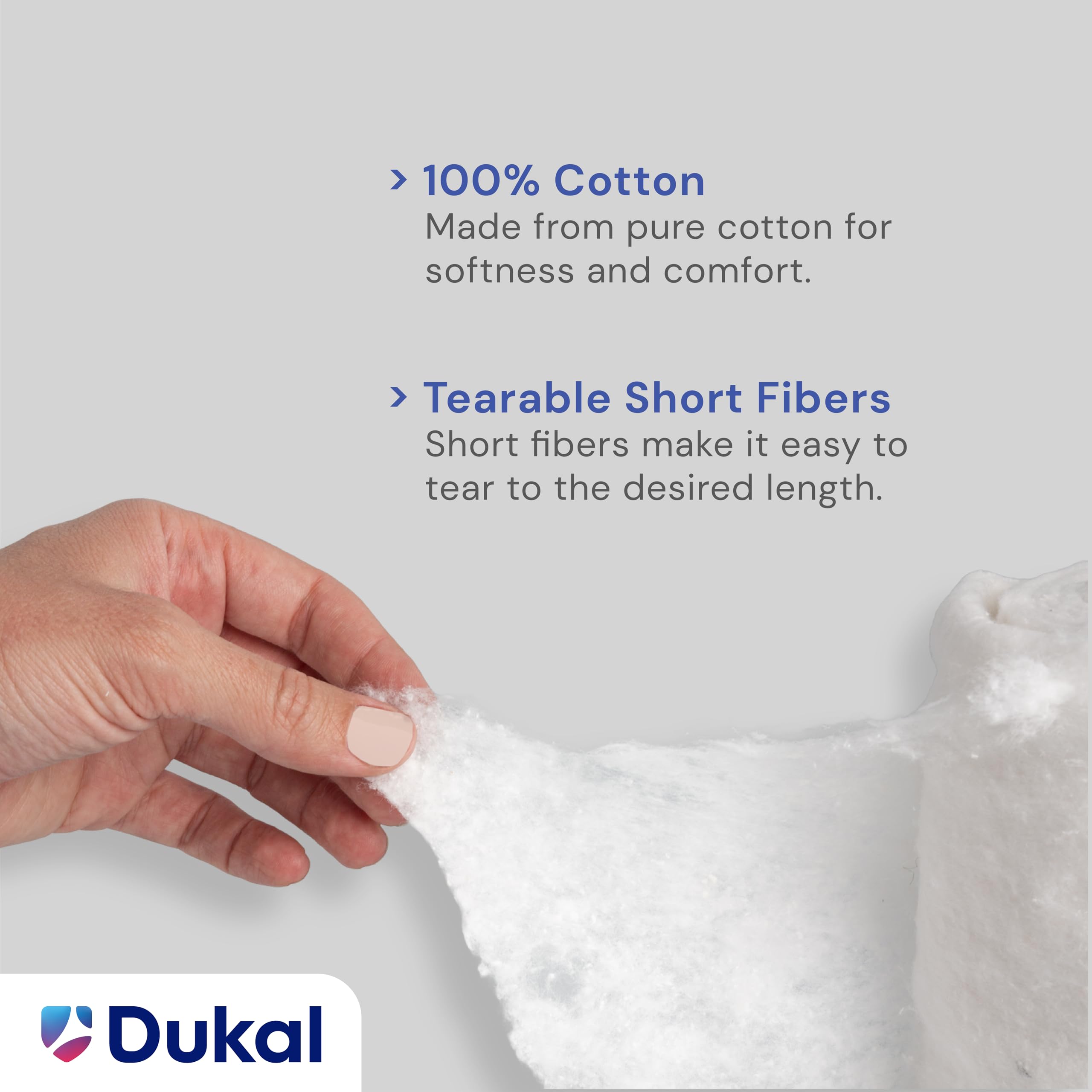Dukal CR1–12 Rouleau de coton, 1 Alimenté (lot de 12)