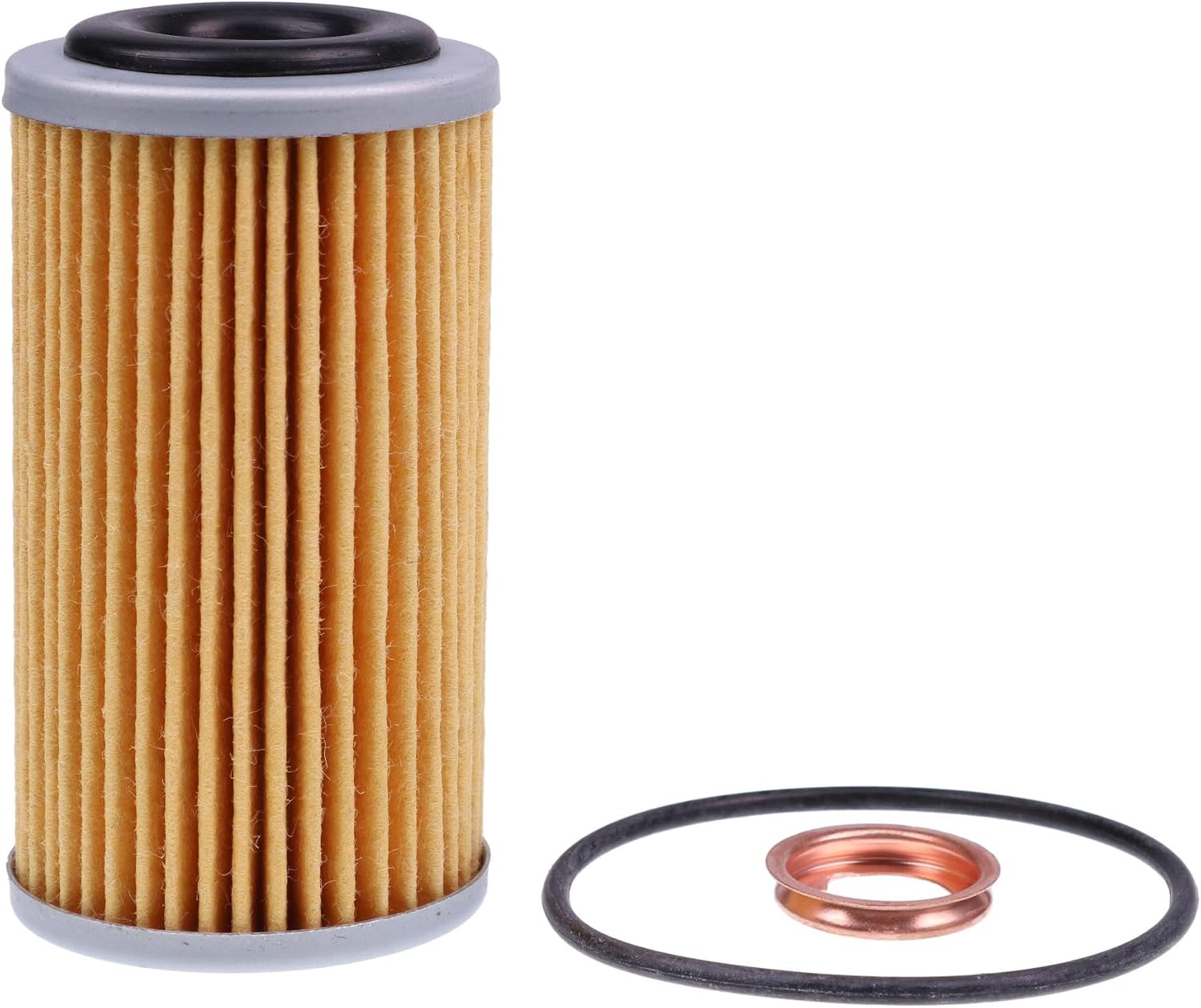 Transmission Oil Filter with Gasket and Drain Plug Washer 31726-28X0A 11026-JA00A Compatible with Nissan Rogue Maxima Altima Sentra Versa