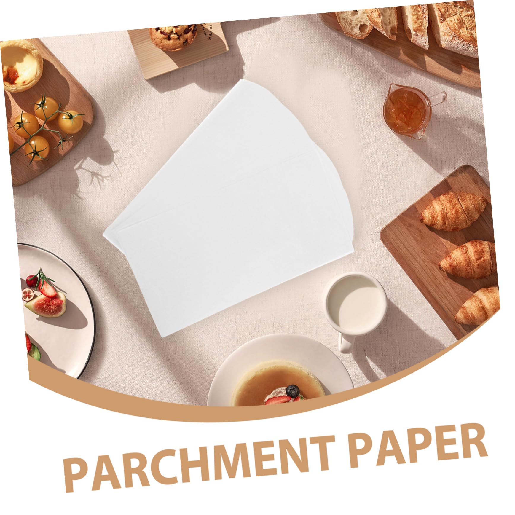 Papier Sulfurisé Antiadhésif 300 Feuilles Blanc 34x17,8cm
