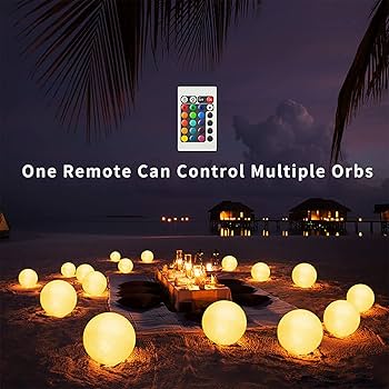 Amazon.co.jp : Censinda LED光るボールライト 10インチ