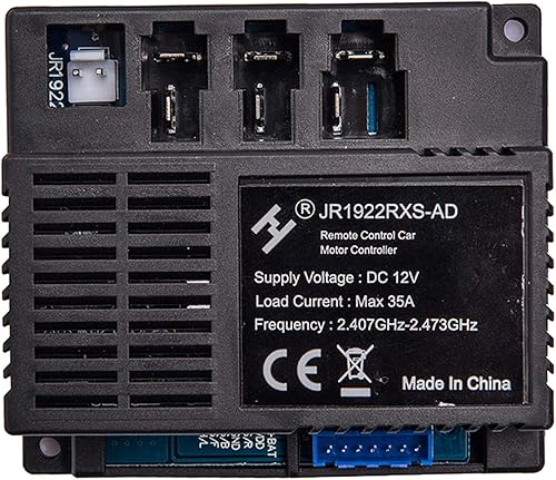 Miniatura 2 de JR1922RXS-AD 12V Niños Powered Ride on Car 2.4G Bluetooth Control remoto y receptor Kit Controlador Caja de Control Accesorios para Niños Eléctrico