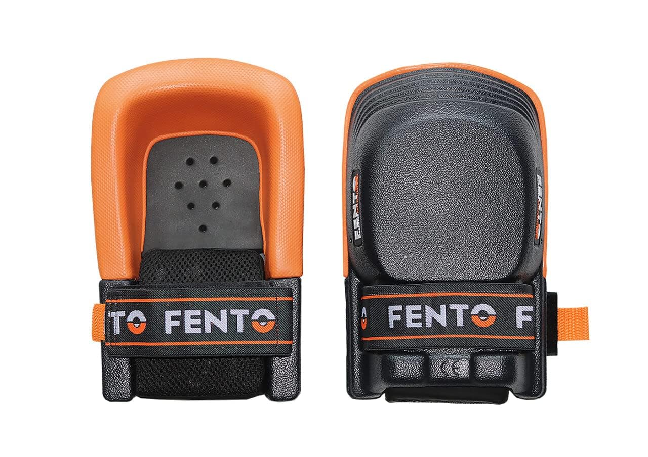 FENTO ORIGINAL | Professional Knee Pads | Superior Knee Protection with Adjustable Straps | Heavy duty and Comfortable | Perfect for Construction Works, Flooring, and Gardening