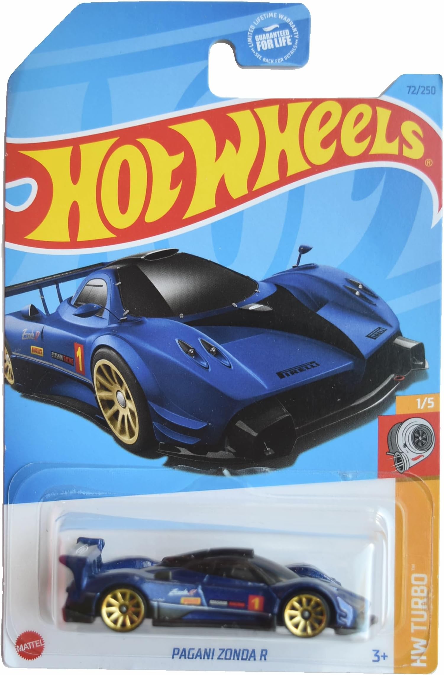 Pagani Zonda R, HW Turbo 1/5 [Blue] 72/250