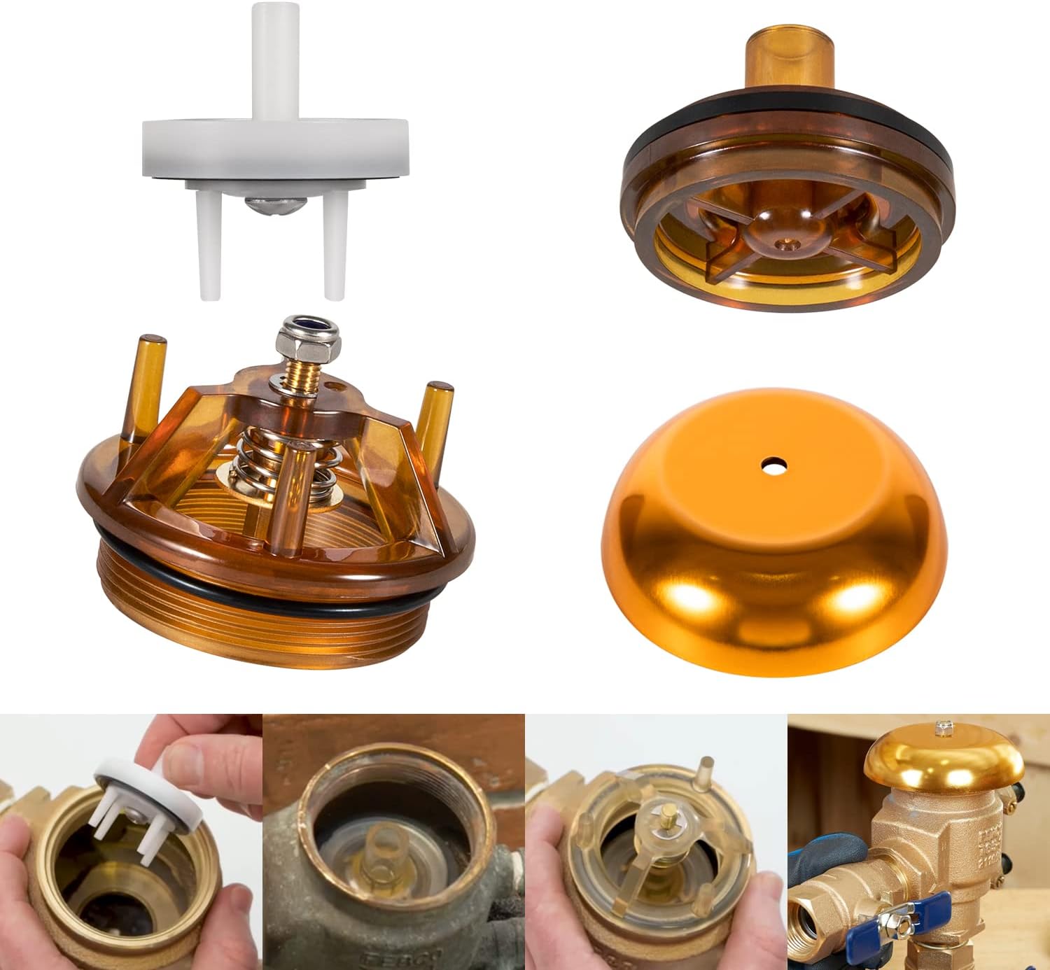 for Febco 905212 Poppet Repair Kit & 905052 Check Valve Assembly Repair Kit