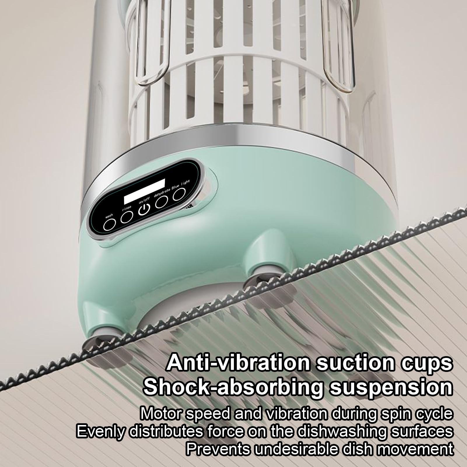 Lavatrice portatile con strizzatrice | Mini lavatrice wireless 3L con | cestello rotante | 3 modalità, capacità 3000 mAh, adatta per calze, biancheria intima, reggiseni