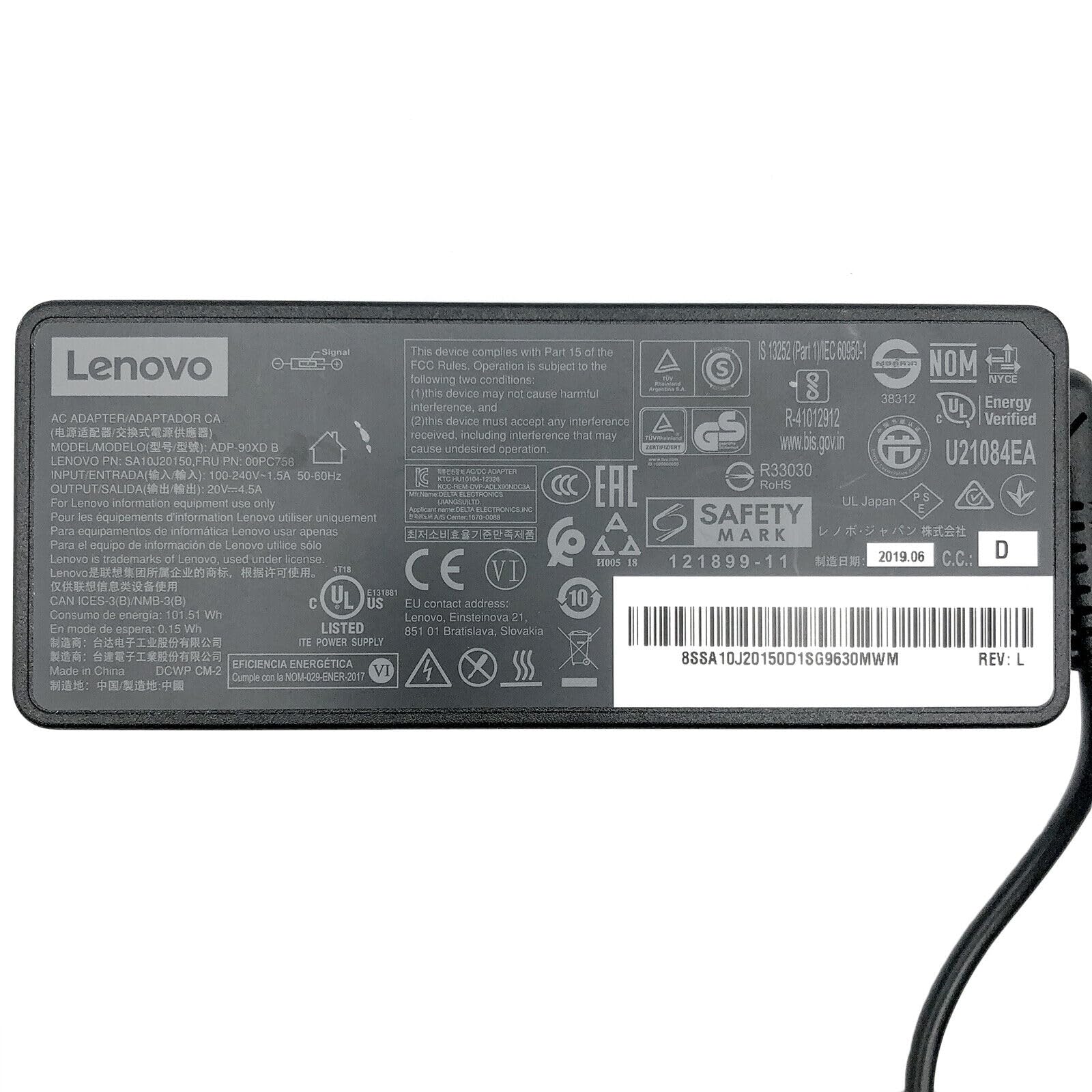 Amazon.com: PowerHOOD 90W AC Adapter Compatible with Lenovo