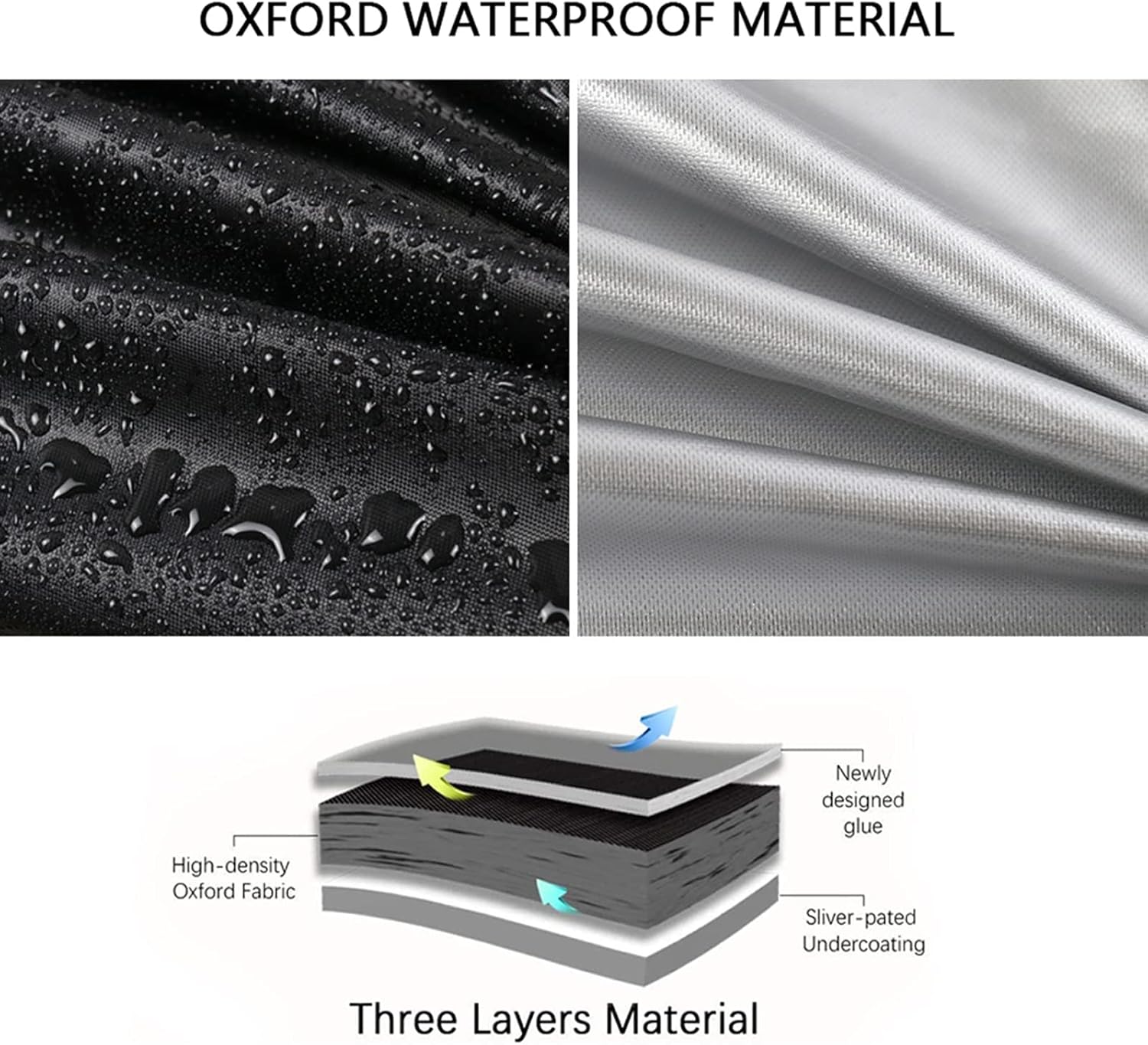 Joymo 3-Wheel Mobility Scooter Cover, Outdoor Moped Scooter Power Wheels Covers 150cc Waterproof Pride Travel Scooter Cover - 48 x 22 x 38inch : Health & Household