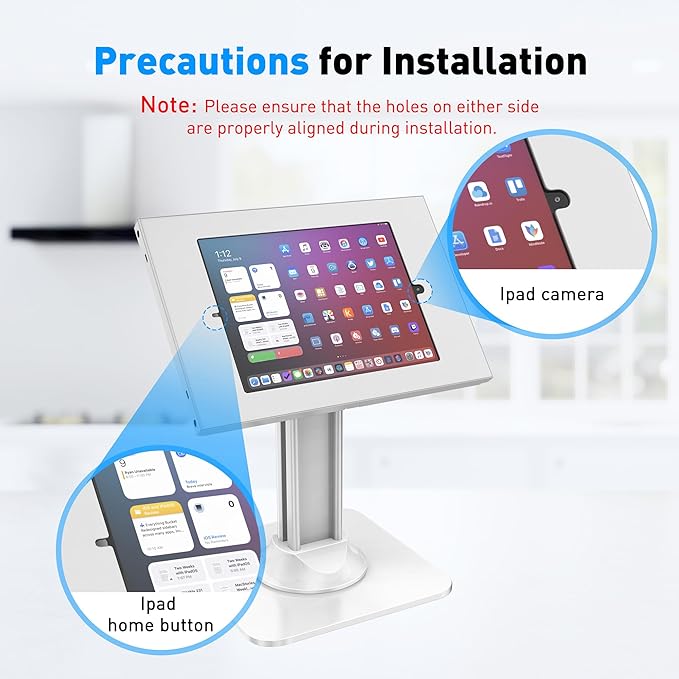 Soporte Antirrobo AboveTEK para iPad - Base Metálica miniatura 8