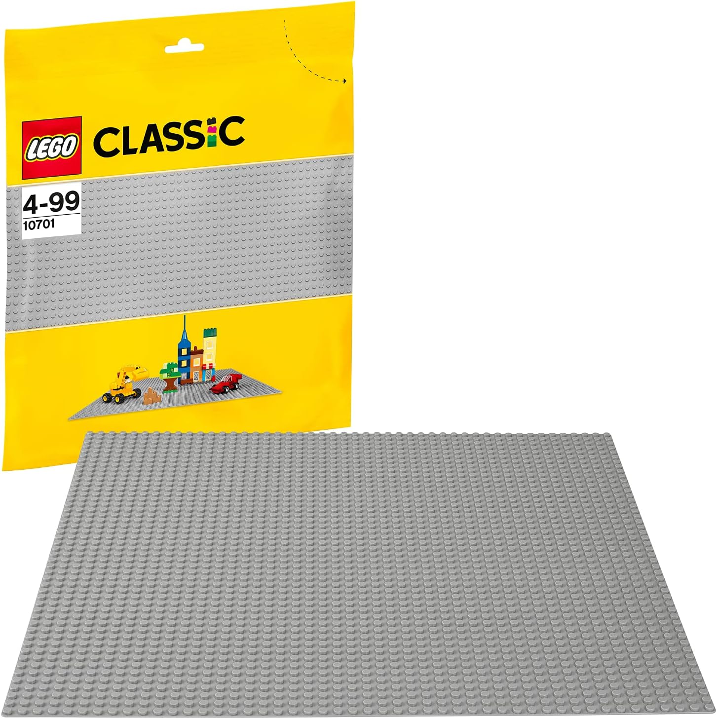 10701 Classic Gray Baseplate Learning Toy