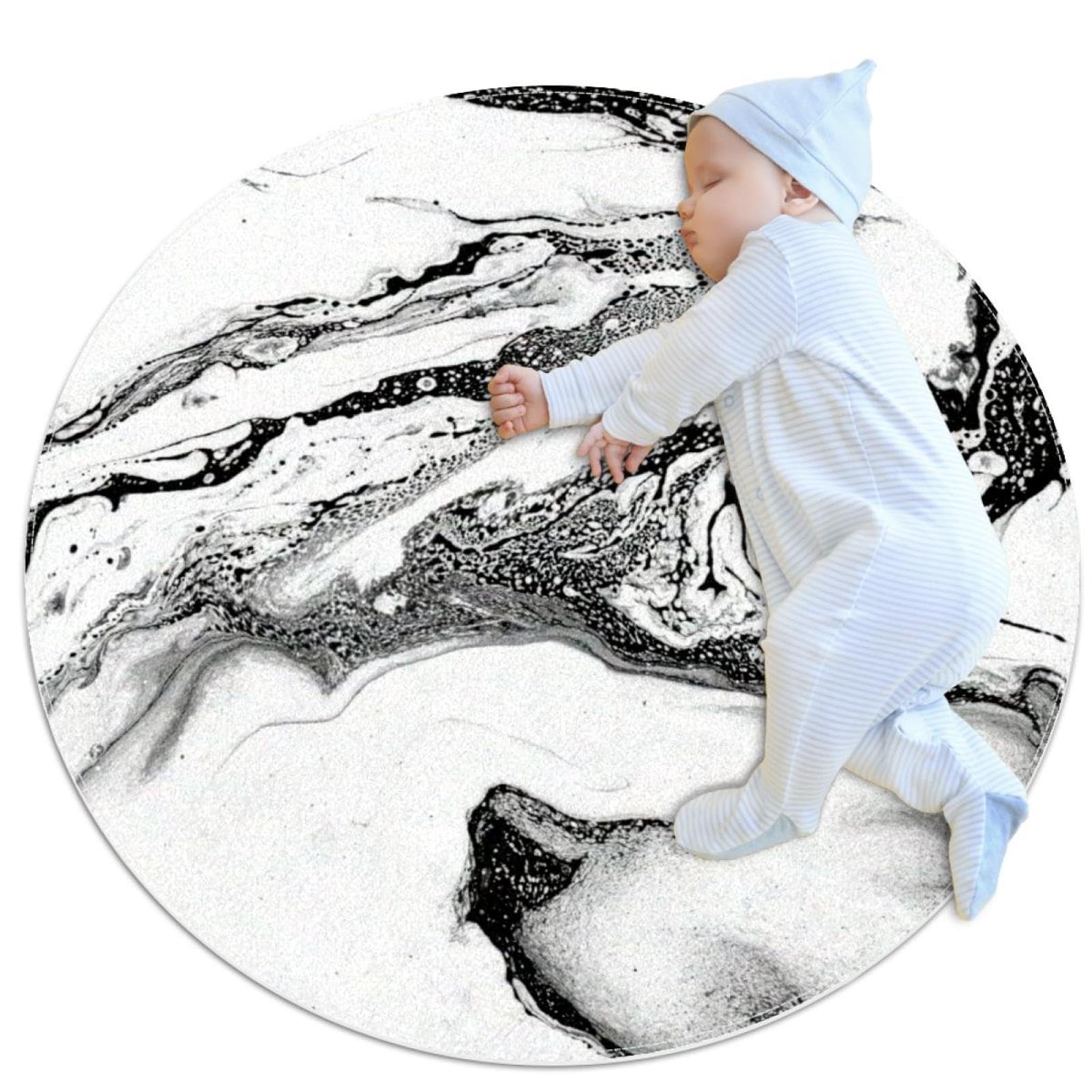 Tapis de salle de bain abstrait pour une chambre d'enfant ou un salon