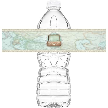 Travel Map Bottle Wraps: Your Global Hydration Companion!