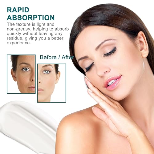 Miniatura 7 de Crema de colágeno con retinol para cara con 5% de ácido hialurónico Crema antienvejecimiento antiarrugas que reduce las líneas finas, elevación y