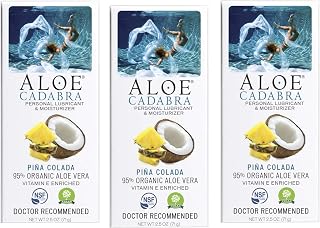 Aloe Cadabra Organic Lube Pina Colada 2.5oz (3 Pack)