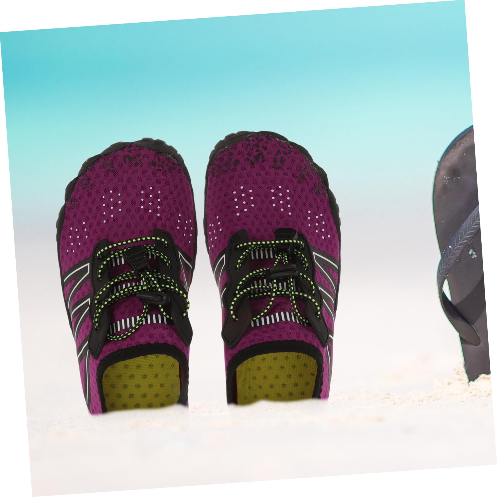 1par Zapatillas De Agua Unisex Secado Rápido Antideslizantes Para Playa y Actividades Acuáticas Zapatillas De Surf y Natación Para Hombres y Mujeres