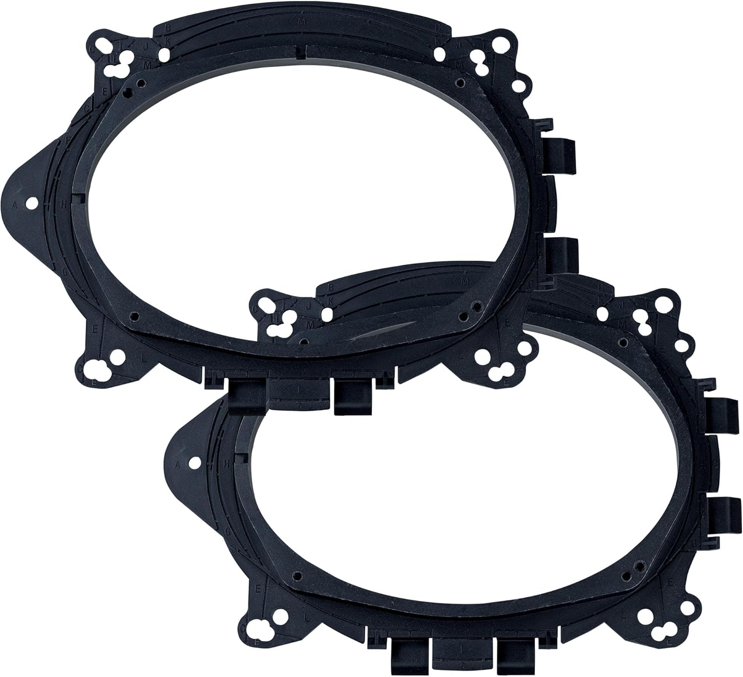 KICKER Speakers 6X9 inch for Toyota Corolla 2014-2019 Upgrade Kit - Pair of CS Series with Adapters and Harness, Car Audio Rear Deck Speaker 46CSC6934