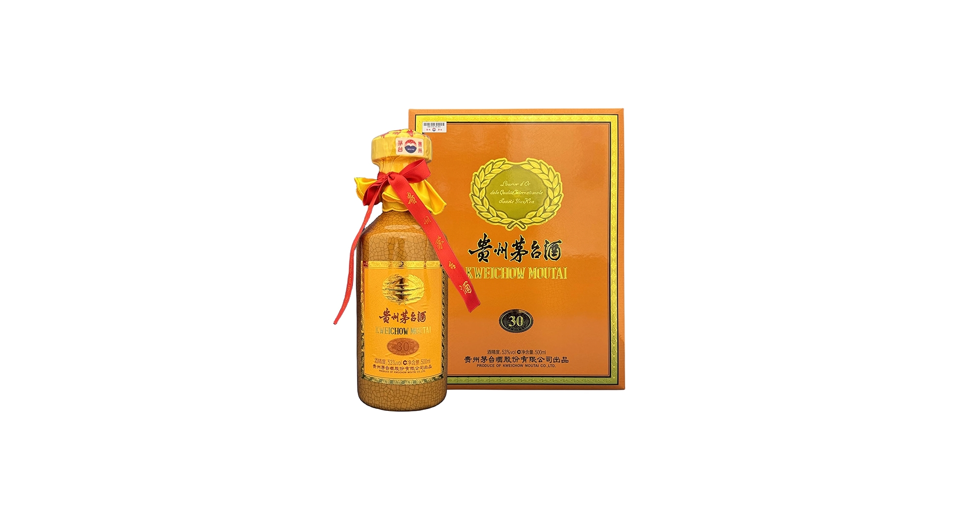 茅台人民政府酒 30年 貴州茅台酒 白酒 中国酒 Amazon.co.jp: 30年貴州茅台酒 アルコール53度 500ml 箱付 中国酒 白酒