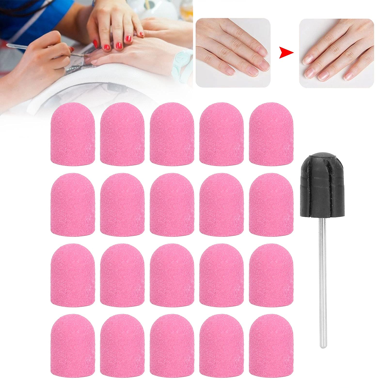 Nail Art Sanding Cap - Image 2