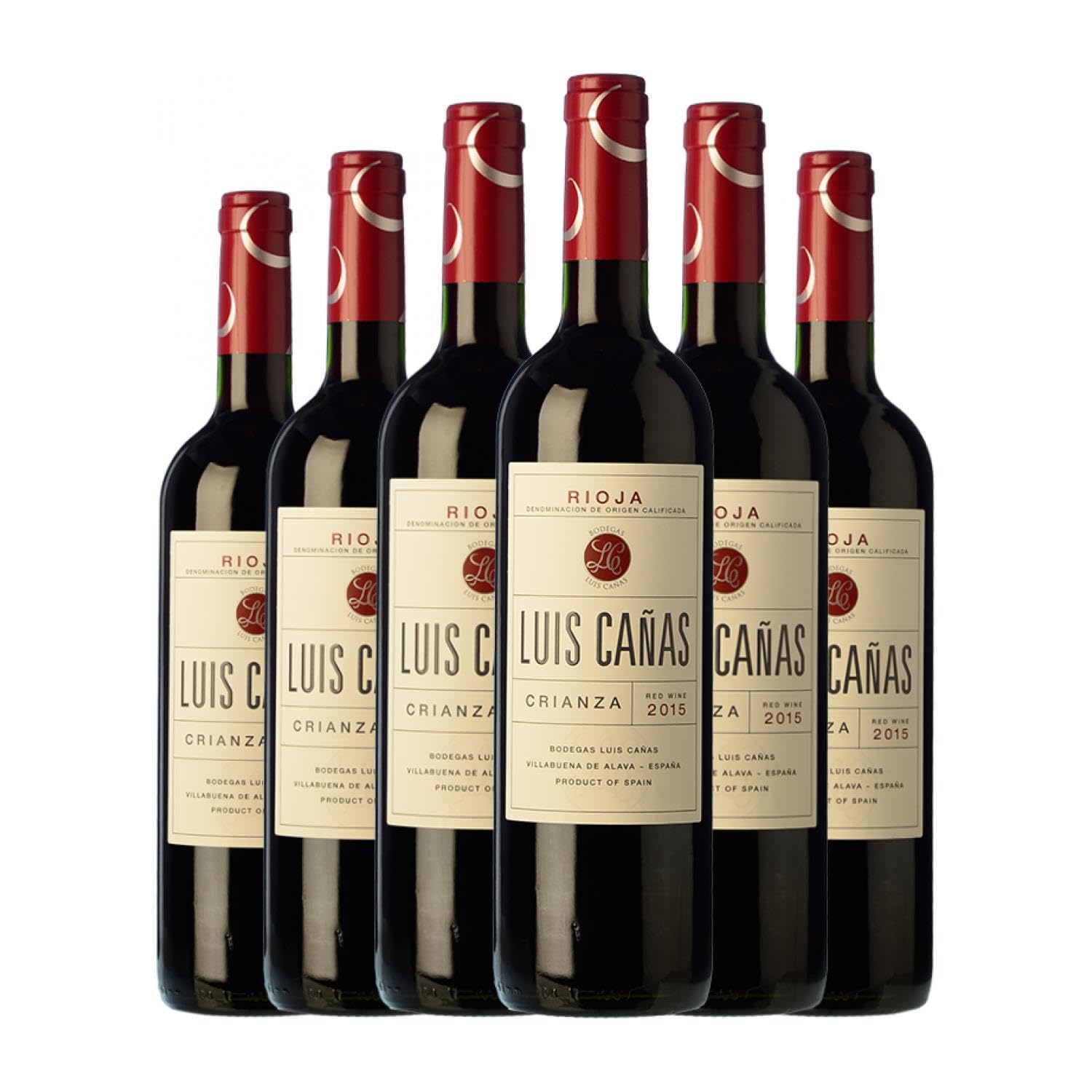 Luis Cañas Rioja Crianza 75 cl Vino tinto (Caja de 6 Botellas de 75 cl)