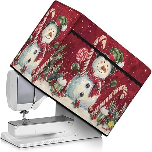 Miniatura 95 de Mumeson Cubierta antipolvo para máquina de coser de gatos negros con flores, para la mayoría de máquinas de coser estándar, plegable, duradera